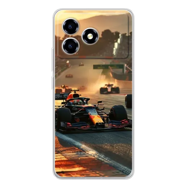 Чехол с рисунком «Чемпионат ф1» для ZTE Blade A36 Чехол с рисунком «Чемпионат ф1» для ZTE Blade A36