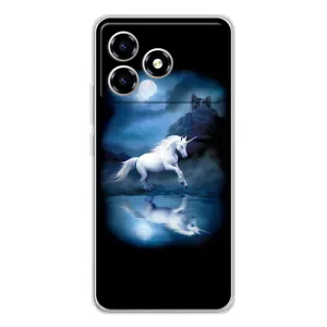Чехол Unicorn на ZTE Blade A36 (Единорог)