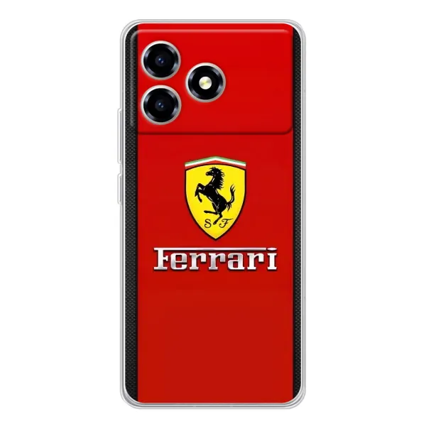 Чехол с рисунком «Ferrari Logo» для ZTE Blade A36 Чехол с рисунком «Ferrari Logo» для ZTE Blade A36