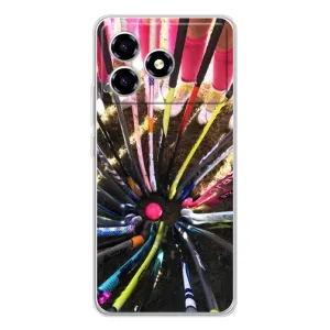 Чохли з прінтом Спортивна тематика для ZTE Blade A36 (Флорбол)