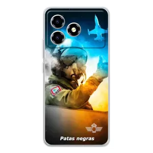Чехол с Украинской символикой на ZTE Blade A36 (Герой Киева)