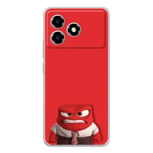 Чехол Головоломка для ZTE Blade A36 - (AlphaPrint) (Гнев)