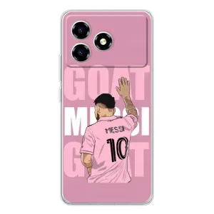 Чехлы Лео Месси в Майами на ZTE Blade A36 (GOAT MESSI)