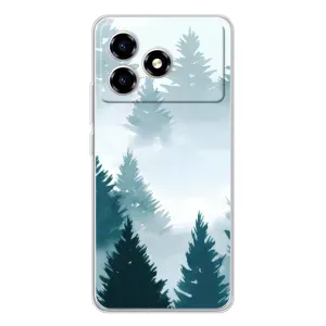 Літній Чохол на ZTE Blade A36 (Гірський Ліс)