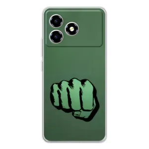 Чехол Супергерои Марвел на ZTE Blade A36 (Халк)