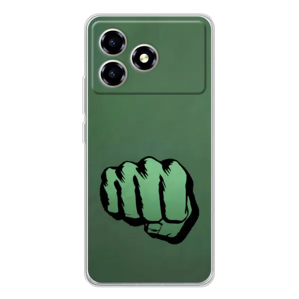 Чехол с рисунком «Халк» для ZTE Blade A36