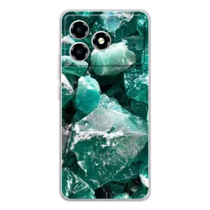 Чехол (Дорого -богато) на ZTE Blade A36 (Изумруд)