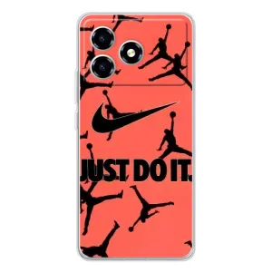 Силіконовый Чохол Nike Air Jordan на ТЕЗИ Блейд А36 (Just Do It)