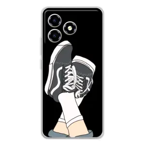 Чохол з Прикольним Принтом на ZTE Blade A36 (Кеди)