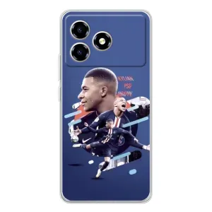 Чехол (TPU) с Футболистом на ZTE Blade A36 (Килиан)