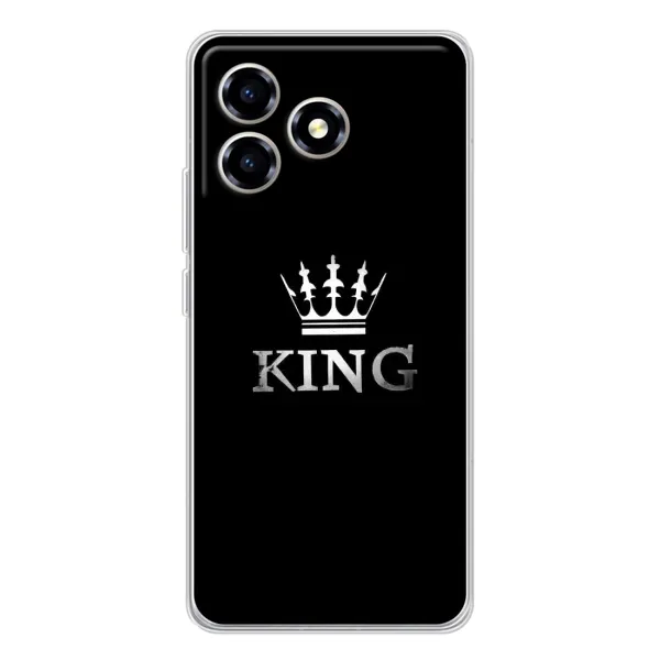 Чехол с рисунком «KING» для ZTE Blade A36 Чехол с рисунком «KING» для ZTE Blade A36