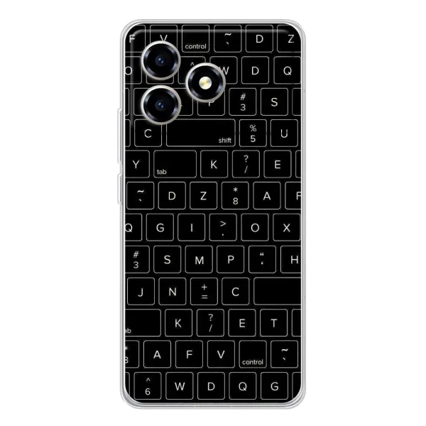 Чехол с рисунком «Клавиатура» для ZTE Blade A36 Чехол с рисунком «Клавиатура» для ZTE Blade A36