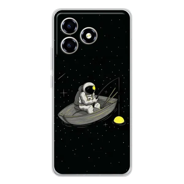 Чехол с рисунком «Космонавт на рыбалке» для ZTE Blade A36 Чехол с рисунком «Космонавт на рыбалке» для ZTE Blade A36