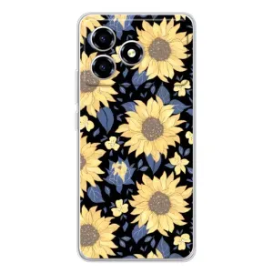 Чехлы с тематикой "ЦВЕТЫ" на ZTE Blade A36 (красивые цветы)