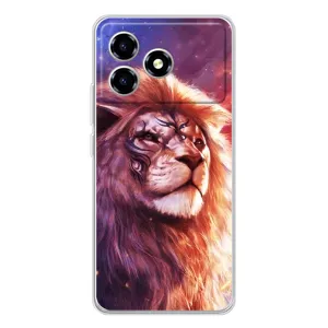 Чехол с картинкой на ZTE Blade A36 (Красочный ЛЕВ)