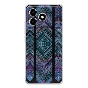 Силиконовый Чехол на ZTE Blade A36 (Крутой орнамент)