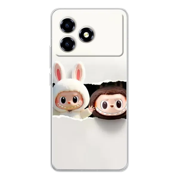 Чехол с рисунком «Фигурки Labubu» для ZTE Blade A36 Чехол с рисунком «Фигурки Labubu» для ZTE Blade A36