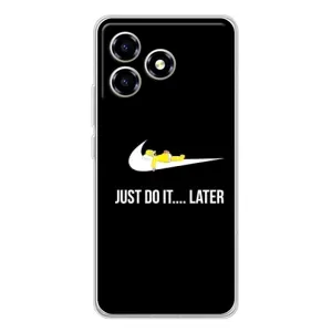 Силіконовый Чохол на ZTE Blade A36 з картинкою НАЙК (Later)