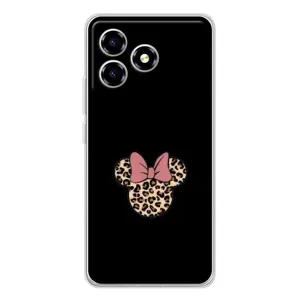 Чохол з леопардовим принтом на ZTE Blade A36 (Леопардова Мінні)