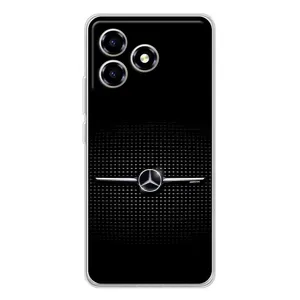 Силиконовый бампер с картинкой машины на ZTE Blade A36 (Mercedes)