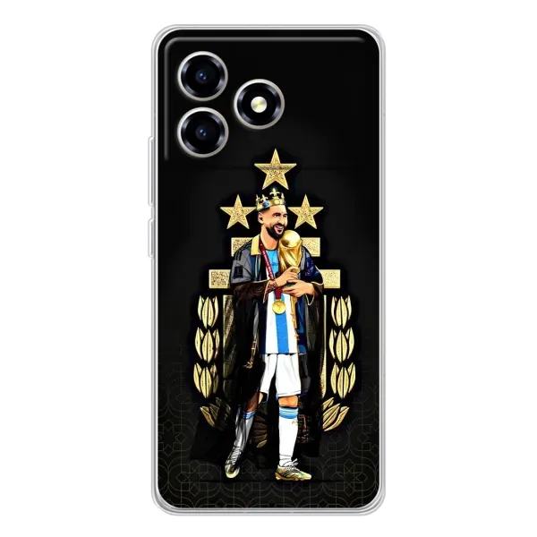 Чехол с рисунком «Месси король» для ZTE Blade A36 Чехол с рисунком «Месси король» для ZTE Blade A36