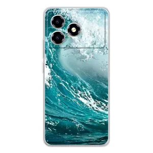 Літній Чохол на ZTE Blade A36 (Морська Хвиля)