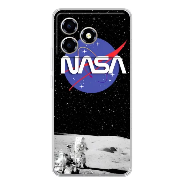 Чехол с рисунком «Nasa на луне» для ZTE Blade A36 Чехол с рисунком «Nasa на луне» для ZTE Blade A36