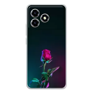Чехлы с принтом Розочки для ZTE Blade A36 (Ночная роза)