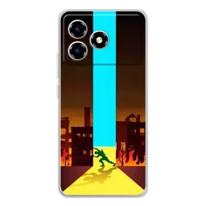 Чехол с Украинской символикой на ZTE Blade A36 (Освобождение)