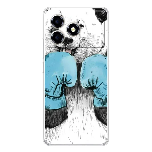 Чехол с рисунком «Панда боксер» для ZTE Blade A36 Чехол с рисунком «Панда боксер» для ZTE Blade A36