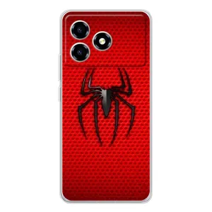 Чехол Супергерой Человека Паука на ZTE Blade A36 (Паук марвел)