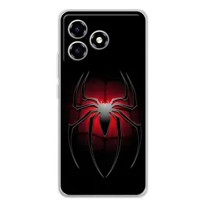 Чехол Супергерой Человека Паука на ZTE Blade A36 (Паук)