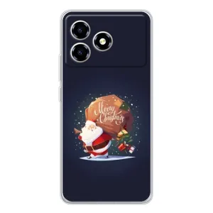 Чохол Санта Клаус для ZTE Blade A36 (Подарунки від Санти)