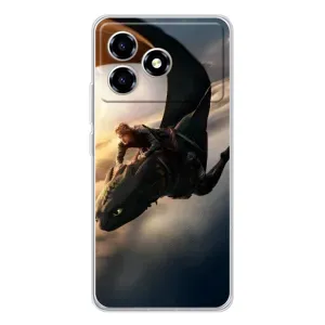 Чохол дракон Беззубик для ZTE Blade A36 (Політ Беззубика)