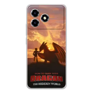 Чохол дракон Беззубик для ZTE Blade A36 (Постер Беззубика)
