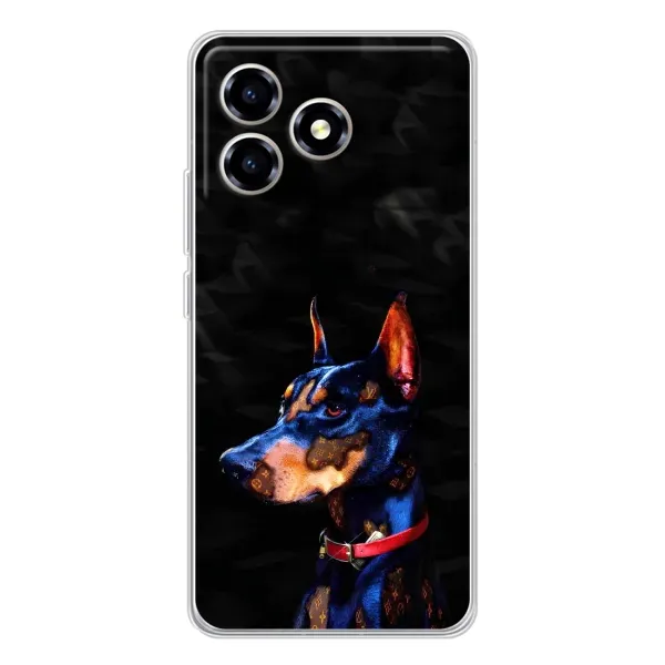 Чехол с рисунком «Собака Мопс» для ZTE Blade A36 Чехол с рисунком «Собака Мопс» для ZTE Blade A36