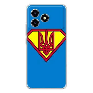 Чехол с картинкой (Патриотический ГЕРБ) на ZTE Blade A36 (Super - Герб)