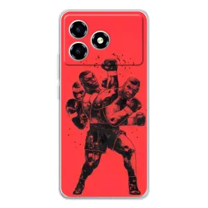 Чохли з прінтом Спортивна тематика для ZTE Blade A36 (Тайсон Бокс)
