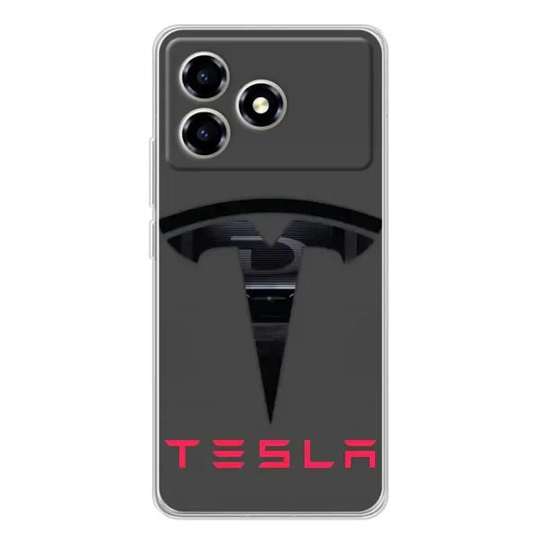 Чехол с рисунком «Logo TESLA» для ZTE Blade A36 Чехол с рисунком «Logo TESLA» для ZTE Blade A36