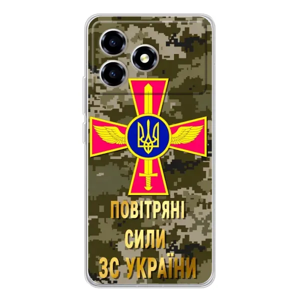 Чехол с рисунком «ВС ЗСУ» для ZTE Blade A36 Чехол с рисунком «ВС ЗСУ» для ZTE Blade A36