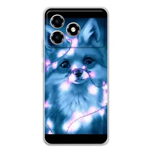 Чехол с Лисичкой для ZTE Blade A36 (Яркая Лиса)