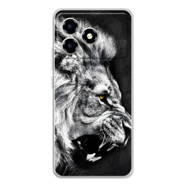 Чехол с рисунком «Злой ЛЕВ» для ZTE Blade A36