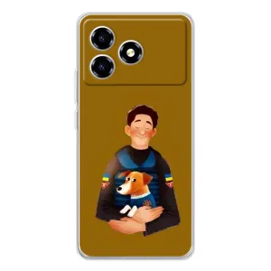 Чехол с принтом для ZTE Blade A36 (ЗСУ Патрон)
