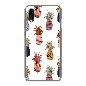 Чехол с изображением вкусной еды для ZTE Blade A5 (2020) (Ананасы)