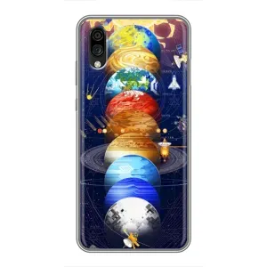 Чохол (ТПУ) з планетами на ZTE Blade A5 (2020) (Арт планети)