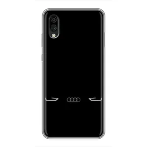 Силіконовий бампер з картинкою машини на ZTE Blade A5 (2020) (Сілует Audi)