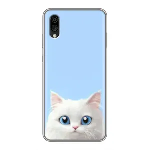 Чохол на тематику: Коти для ZTE Blade A5 (2020) (Білий кіт)