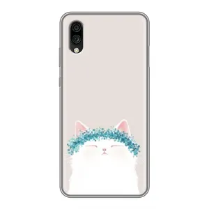 Чохол на тематику: Коти для ZTE Blade A5 (2020) (Білий котик)