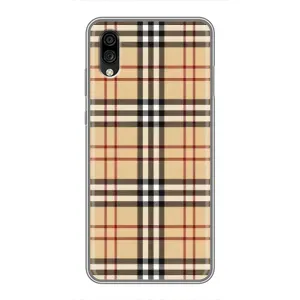 Чехол с Брендами одежды на ЗТЕ Блейд А5 (2020) (Burberry стиль)