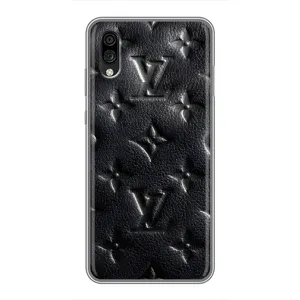 Текстурный Чехол Louis Vuitton для ЗТЕ Блейд А5 (2020) (Черный ЛВ)